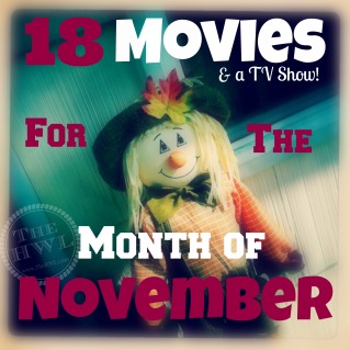 18 Thanksgiving Movies for The Month of November